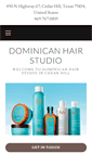 Mobile Screenshot of dominicanhairstudio.com